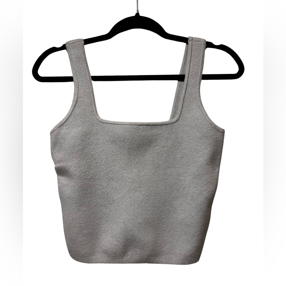 Baby Blue Abercrombie Crop Top S